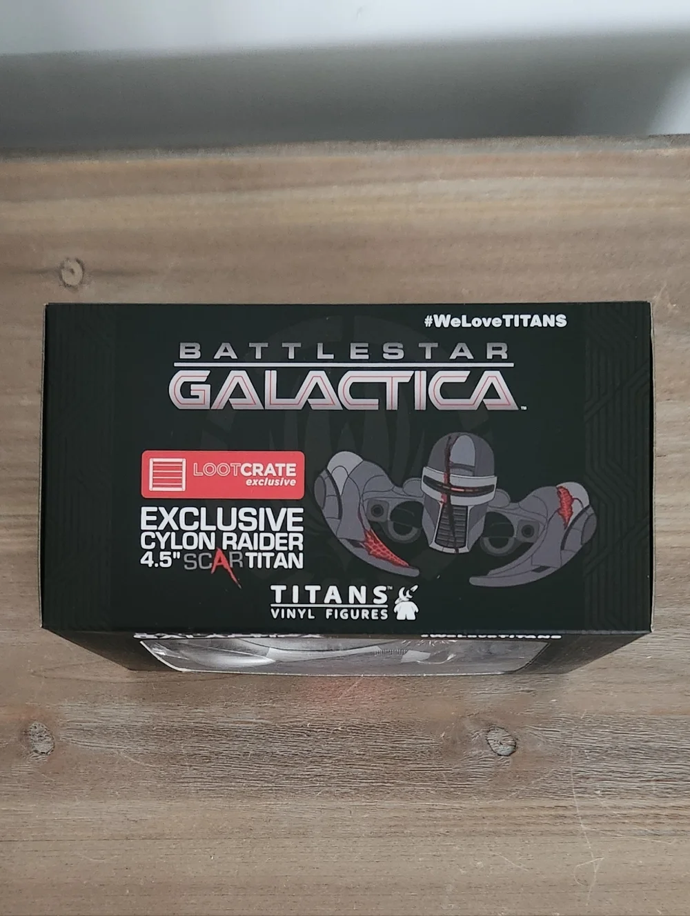 🚀 Battlestar Galactica Cylon Raider Scar TITAN 4.5